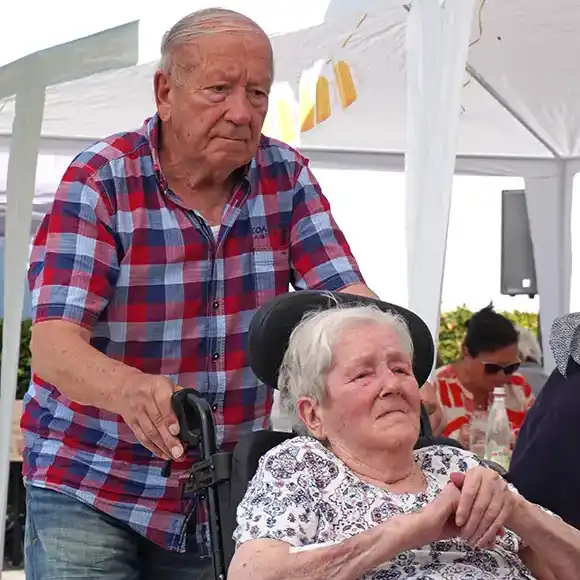 Auf dem Weg zum Sommerfest