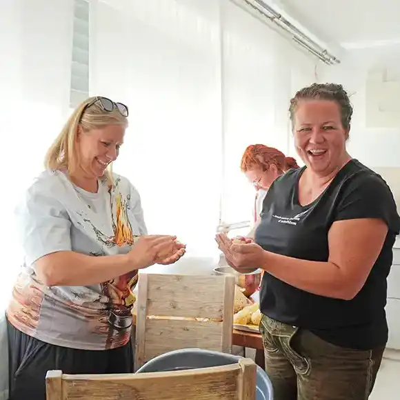 Knödel – traditionell handgerollt